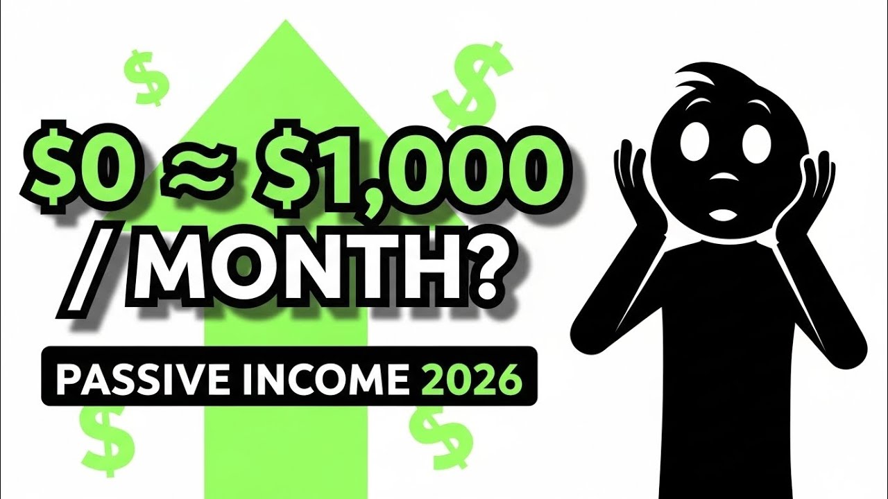 $0 to $1,000/Month? 5 Passive Income Ideas That Actually Work in 2026