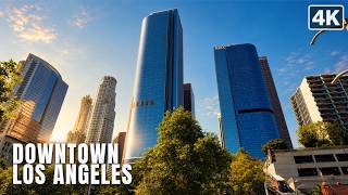 Downtown Los Angeles Walking Tour 2026 - California Vibes [4K/60fps]