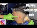 Blurry Mid Drop Fade | Barber TUTORIAL