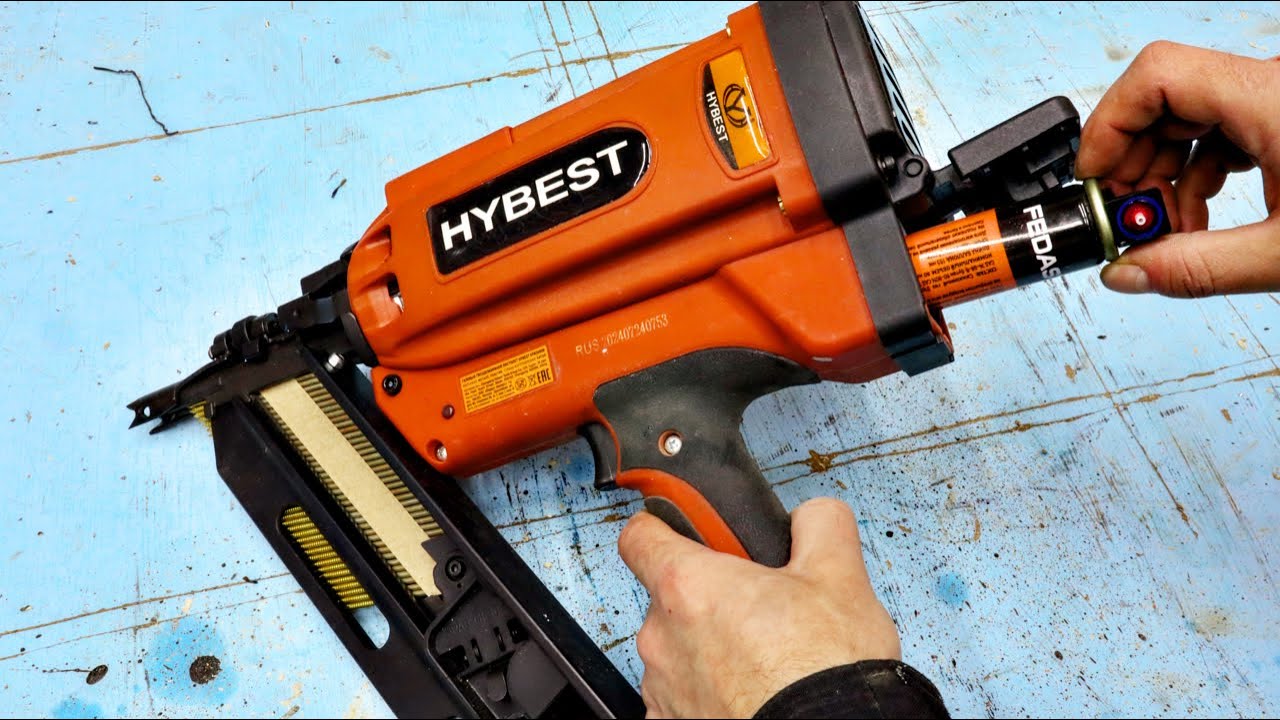 Молоток больше не нужен!!! Когда есть пистолет HYBEST GFN3490!!! РЕАЛЬНО удивляет!