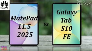 STOP Choosing WRONG Tablet! Huawei MatePad 11.5 2025 vs Samsung Tab S10 FE Comparison screenshot 3