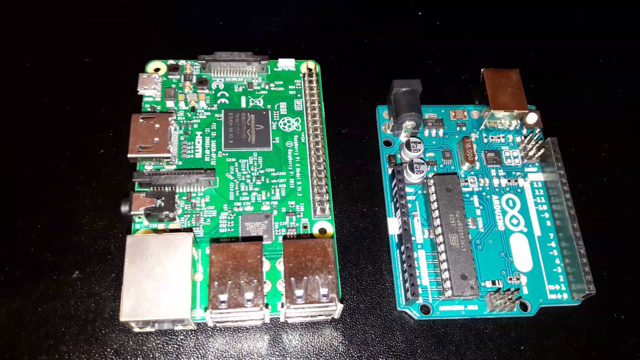 Arduino ou Raspberry pi (Différence,point commun) - YouTube