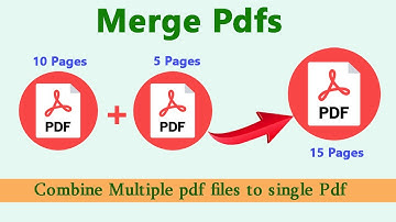 How to Merge Pdf files in single file | Merge Pdf Multiple files  | Merge Pdf files | combine pdfs