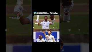 🚨 Shaheen Afridi vs Pujara 😱 Who Won This Test Battle? #Cricket #shorts
