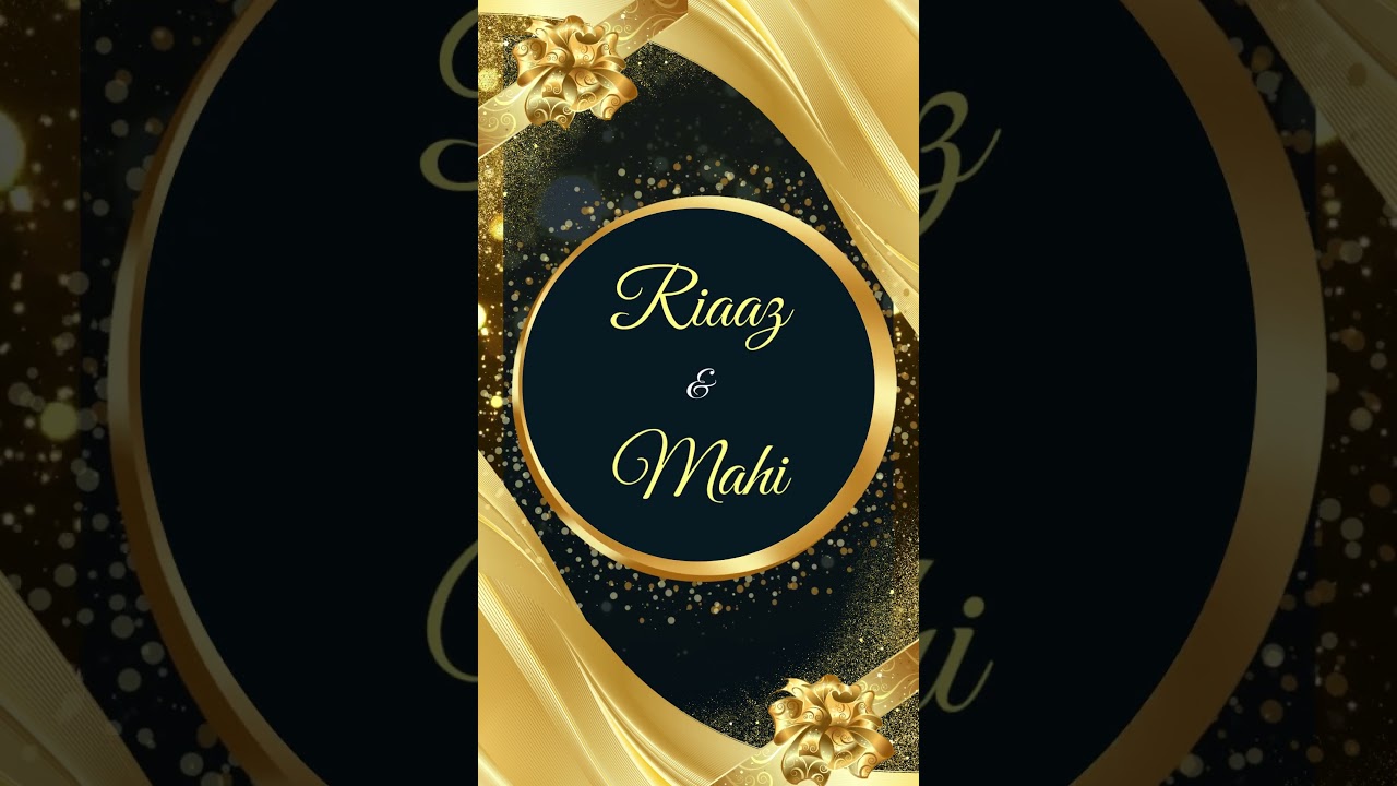 Beautiful Wedding Invitation Video 💖 | Digital Shaadi Card 