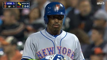 NYM@SF: Reyes collects four hits against the Giants