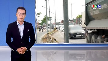 Cầu Rạch Miễu thành đường một chiều, kẹt xe kéo dài từ bờ Bến Tre qua Tiền Giang | LONG AN TV