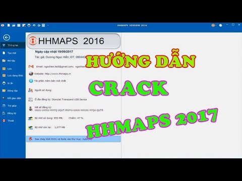 #1 VIDEO HƯỚNG DẪN CRACK PHẦN MỀM HHMAPS 2017-[softvietcrack] Mới Nhất