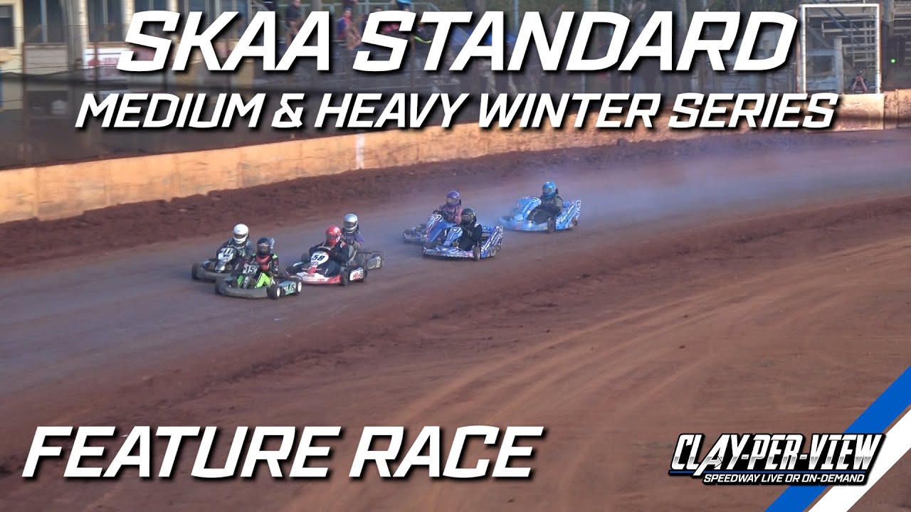 SKAA Karts Standard Med & Heavy Winter Series Maryborough 29th