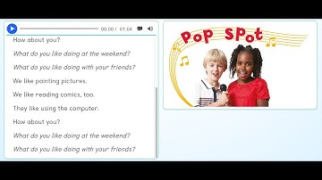 Unit 5 - PB pg. 41- Song: "What do you like doing?"