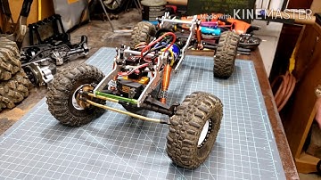 RC CRAWLER TALK:  TGH HOLMES HOBBIES CHASSIS CAPRA AXLE BUILD