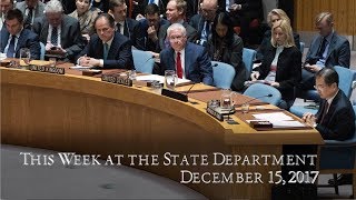 This Week at State: December 15, 2017
