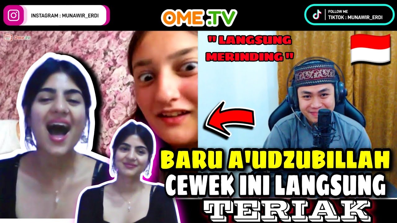 CEWEK INI SAMPE TERIAK‼️DAN MERINDING SETELAH MENDENGAR AYAT TENTANG SURGA 🏞️ DAN NERAKA 🔥 - OME.TV