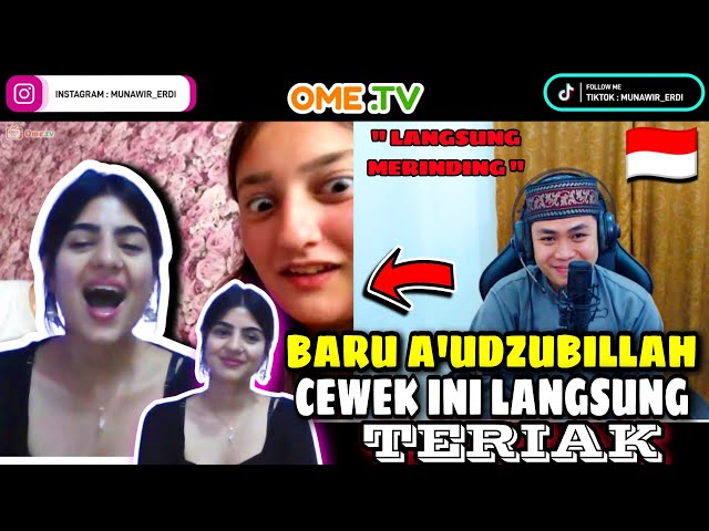 CEWEK INI SAMPE TERIAK‼️DAN MERINDING SETELAH MENDENGAR AYAT TENTANG SURGA 🏞️ DAN NERAKA 🔥 - OME.TV class=