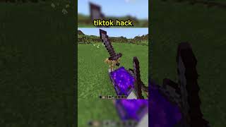 Minecraft TikTok Hack #viral #shorts #minecraft #minecraftlivehind #technogamerz #gaming