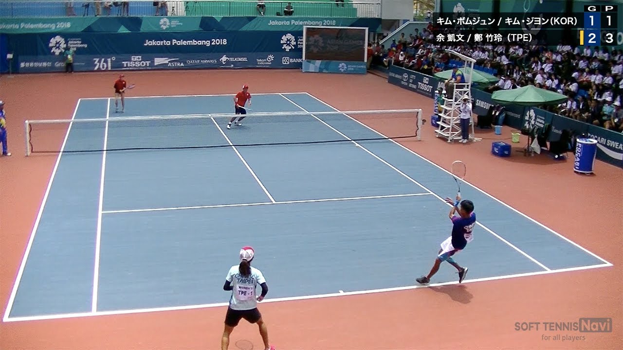 2018アジア競技大会 ミックスダブルス/準決勝1