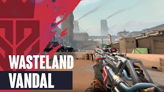 Wasteland Vandal Skin Showcase [4K] - Valorant Wasteland Skins