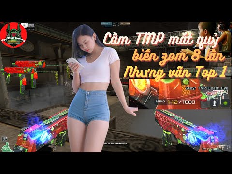 TMP mắt quỷ đi săn | BIẾN ZOM 8 lần vẫn top 1 ez | HP GO