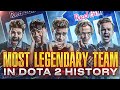 The MOST Legendary Team in Dota 2 History - Team OG Tribute (ana, Topson, Ceb, JerAx, N0tail)