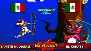 [TOPs SVC Chaos SPLUS FT5] Yamete Kudasai!!! (Mex) vs El Karate (Mex) #svc_chaos