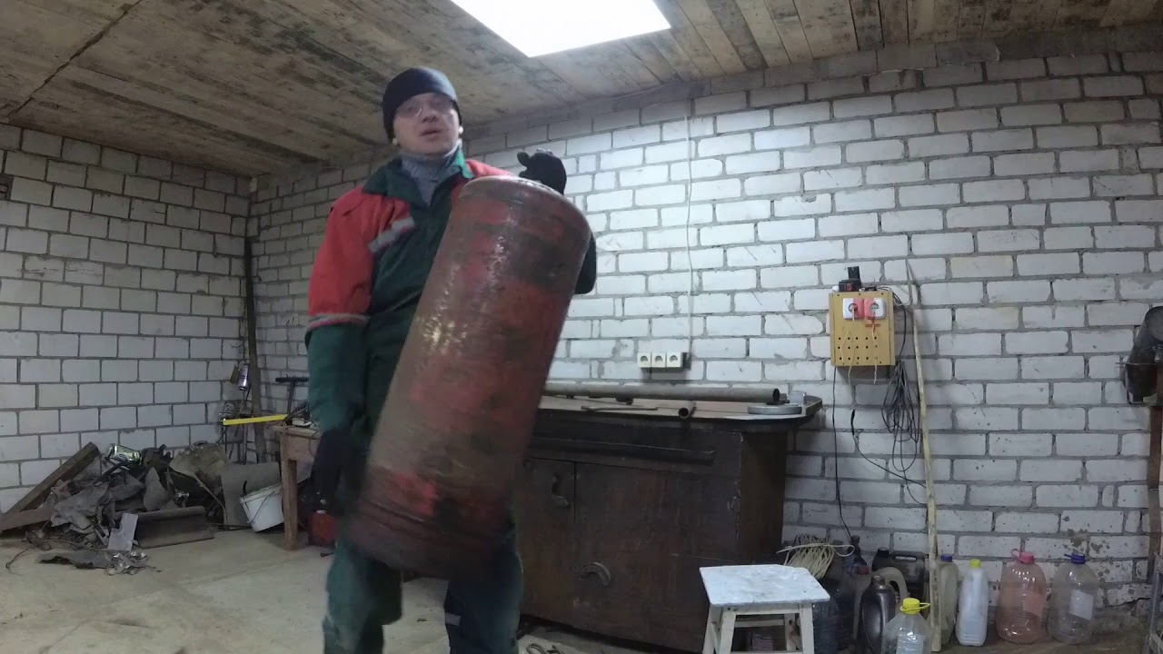Как открутить вентиль с газового баллона ? Да легко!!! - YouTube