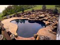 Pool Construction Time Lapse with cinematic drone footage results.