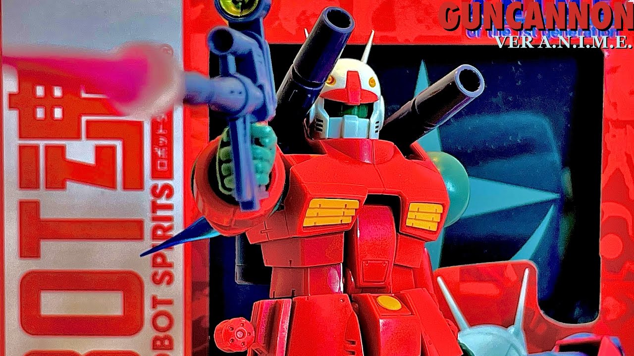 Robot Spirits RX-77-2 Guncannon (ver ANIME) Review - YouTube