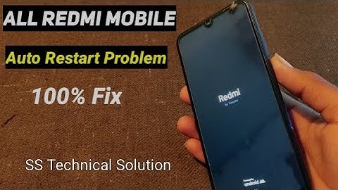 How to solve Redmi mobile auto restart problem #mobilereparing #vairalvideo #viral  #autorestart