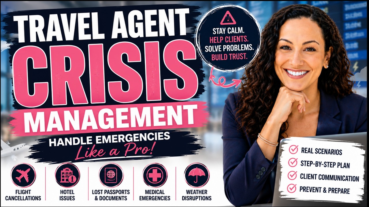 Travel Agent Crisis Management: What to Do When Clients Have Problems While Traveling