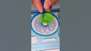 amazing spirograph art #shorts #shortsvideo#artsandcraf