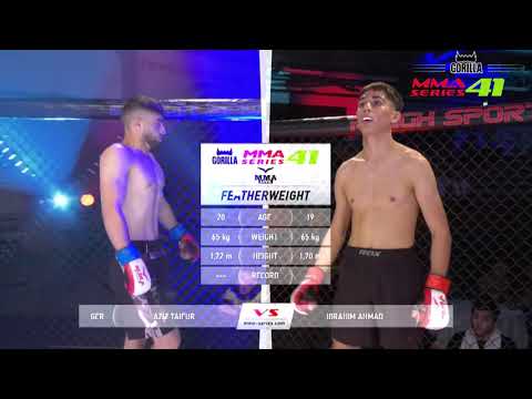 Горилла ММА Серия-41 MMA Live 9  Азиз Тайфур Германия - Ибрагим Ахмад Германия  Хайлайт