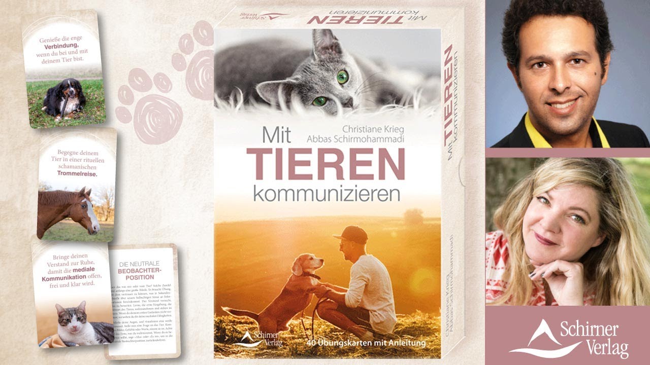 Schirner Verlag: Vorstellung »Mit Tieren kommunizieren« von Christiane Krieg