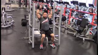 Seated Dumbbell Scott Press