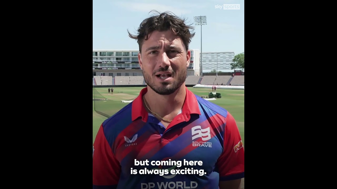 Southern Brave all-rounder Marcus Stoinis on The Hundred 2026 season 🔥