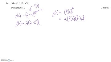 2017 VCE Mathematical Methods Exam 1 - Question 1b