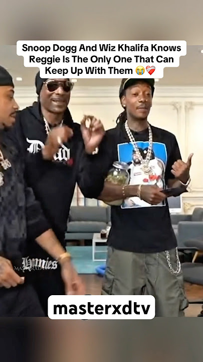 Wiz Khalifa and Snoop Dogg Knows That Reggie Gets High 😮‍💨🍃 #wizkhalifa #snoopdogg #mafiathon3