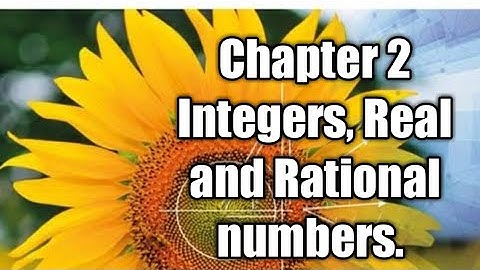 Ex 2A Q 3,4,5 Integers, real and rational numbers, NSM1 D1 O level maths.