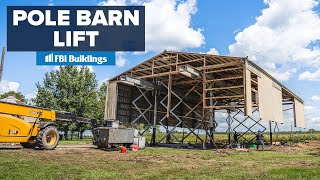 How We Lifted a Pole Barn Using the QLYFT Building System