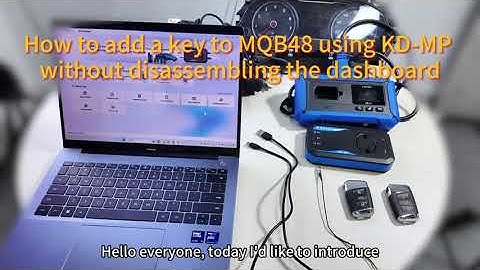 KeyDIY KD-MP and KD-X4 Add Key for VW MQB48 without Disassembling the Dashboard- KeyDIY.eu
