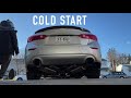 Infiniti Q50 ARK GRIP Exhaust SOUND CLIPS (Cold Start, Fly By, Warm start, Pops)