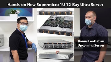 Hands on 1U 12x NVMe SSD Supermicro Ultra Platform