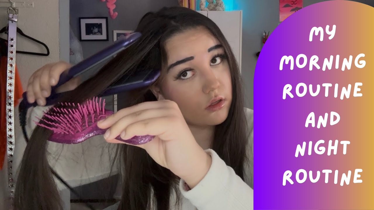 My night and morning routine!☀️🌙