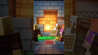 Minecraft Then Vs Now minecraft edit trending gaming viralshorts phonk