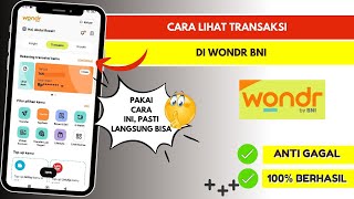 How to View Transactions on Wondr BNI
