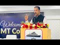 Impactful Speech of Shri. Deependra Singh Bisen, DDG (Training) at HIMT College