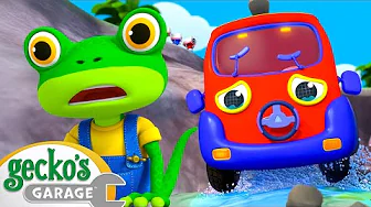 Baby Truck Blasts Off! 🚁 | Gecko's Garage | Kids Cartoons & Nursery Rhymes | Moonbug Kids
