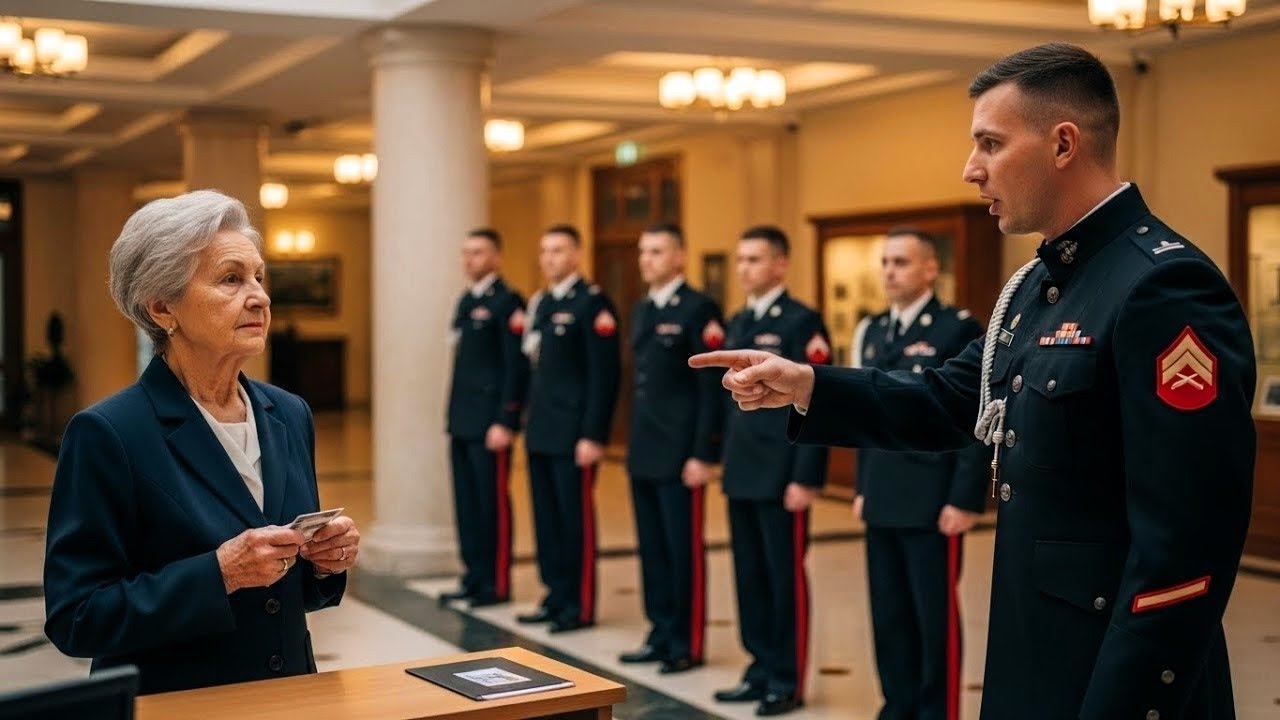 Kapitan Marines wyśmiał jej stopień — sala zamarła, gdy odkryto jej prawdziwą rangę