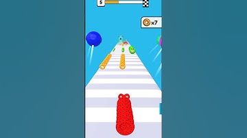 Slither runner 3d level - 5 ✅ (Android/IOS) #animação #youtubeshorts #3dgames