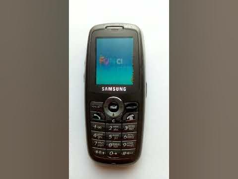 Samsung SGH-X620 GPRS Tri Band телефон с инфракрасным портом - YouTube
