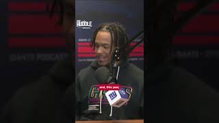 Wan'Dale Robinson on what's helped him have success this season #shorts #nfl #Giants